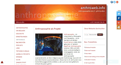 Desktop Screenshot of anthroweb.info