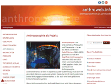 Tablet Screenshot of anthroweb.info